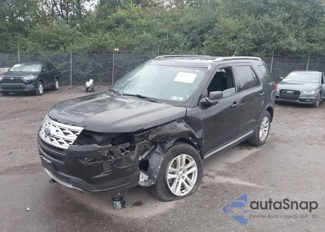 2019 Ford Explorer Xlt из США, поврежденный, VIN 1FM5K8D81KGA99433